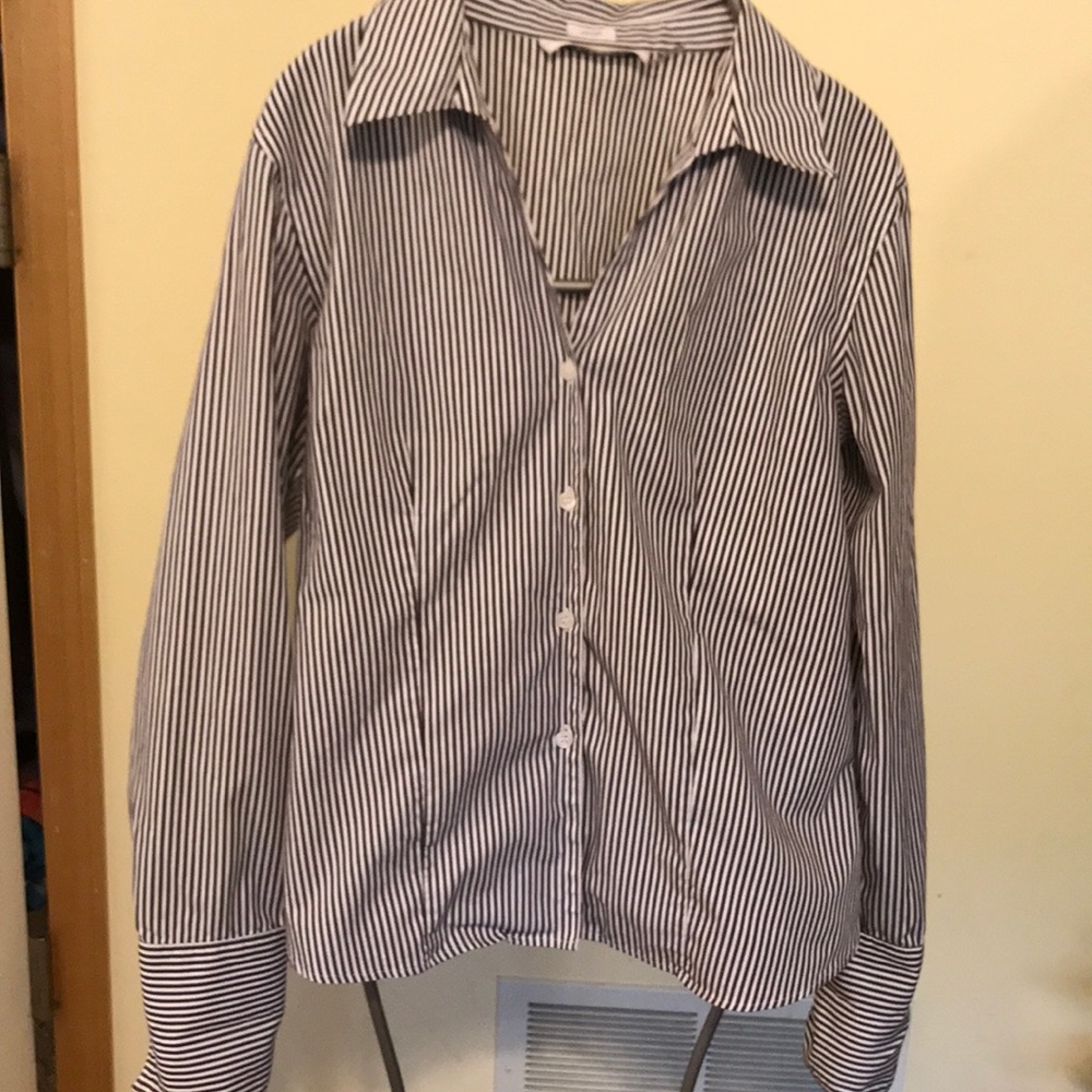 Calvin Klein striped blouse